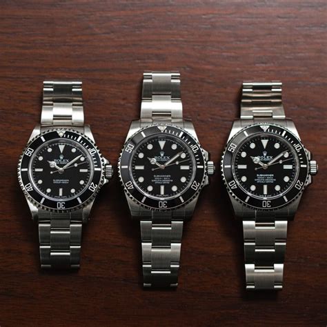 rolex submariner vs modern